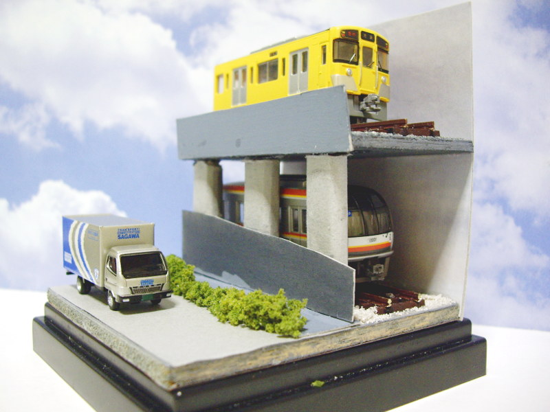 桜台駅側から線路を望む 桜台駅側から線路を望む