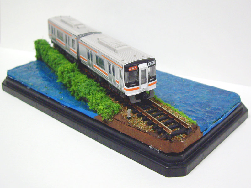 「JR参宮線・鳥羽」ジオラマ全景 「JR参宮線・鳥羽」ジオラマ全景