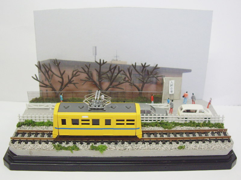 「学生達の闘い」ジオラマ全景 「学生達の闘い」ジオラマ全景