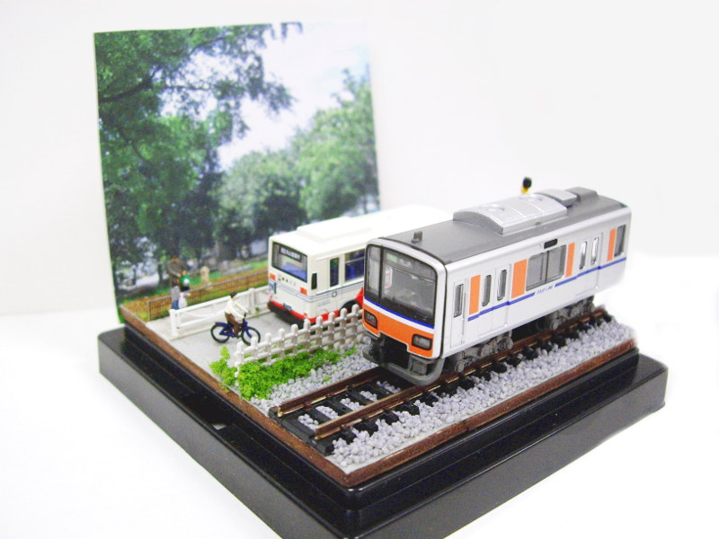 「ありがちな風景」ジオラマ全景 「ありがちな風景」ジオラマ全景