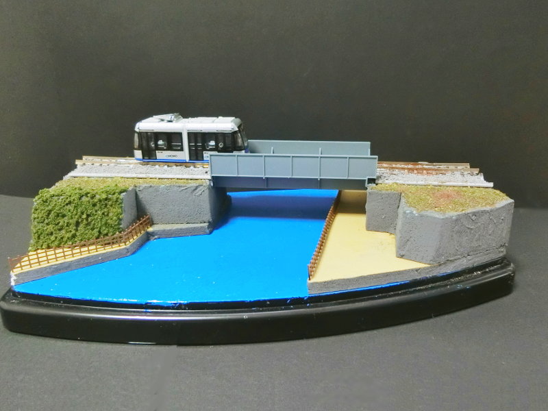 「富山ライトレール岩瀬浜」ジオラマ全景 「富山ライトレール岩瀬浜」ジオラマ全景