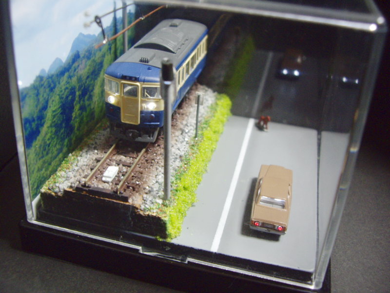 電車の正面から 電車の正面から