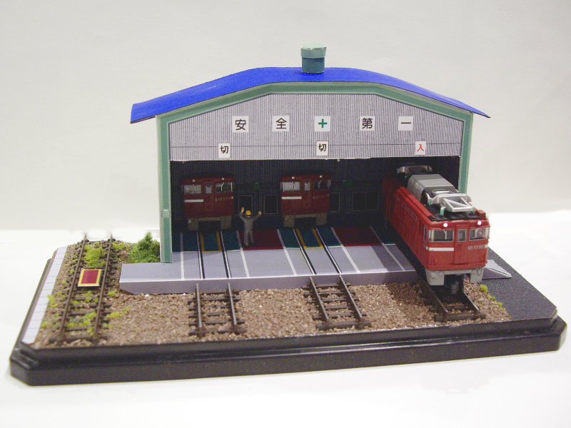 「東北の機関庫」ジオラマ全景 「東北の機関庫」ジオラマ全景