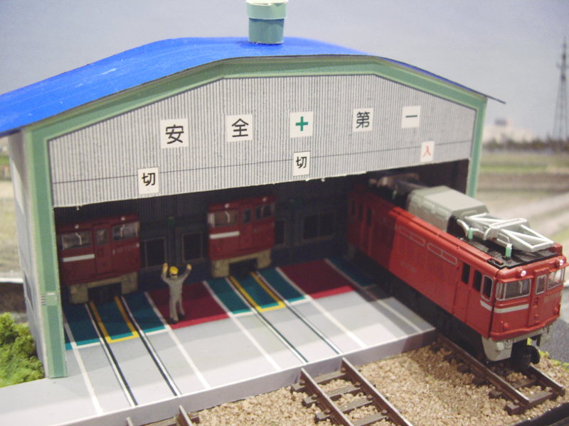 機関車のヘッドライトが光る★ 機関車のヘッドライトが光る★