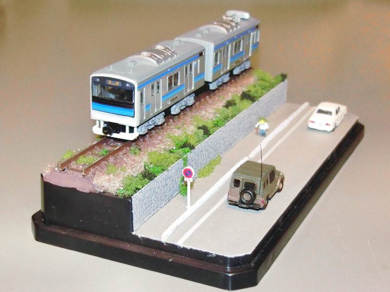 「JR仙石線・松島」ジオラマ全景 「JR仙石線・松島」ジオラマ全景