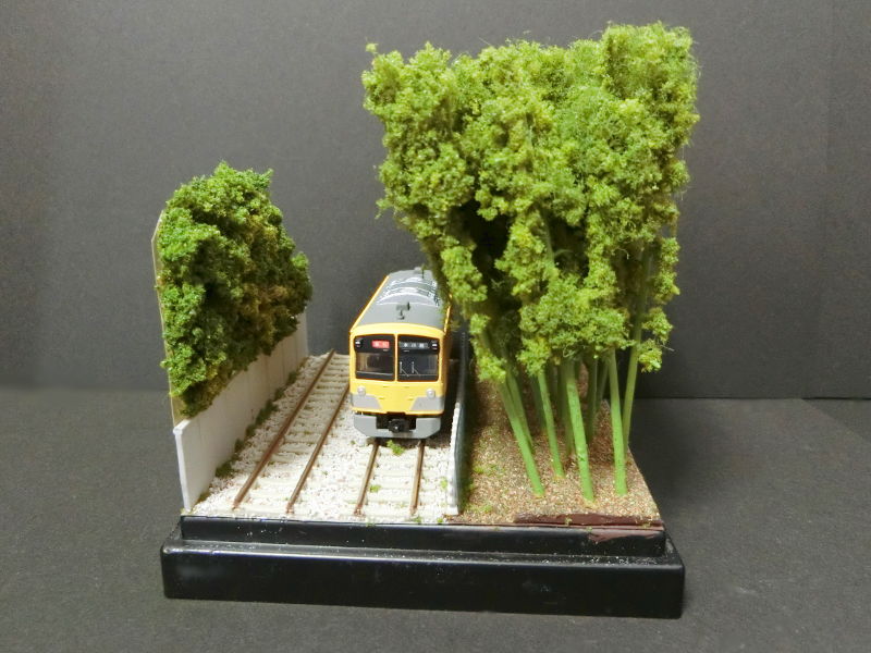 「たけのこ公園」ジオラマ全景 「たけのこ公園」ジオラマ全景