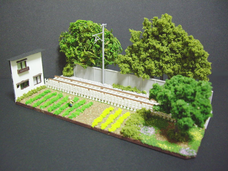 「西武多摩湖線(多摩川線)」ジオラマ全景 「西武多摩湖線(多摩川線)」ジオラマ全景
