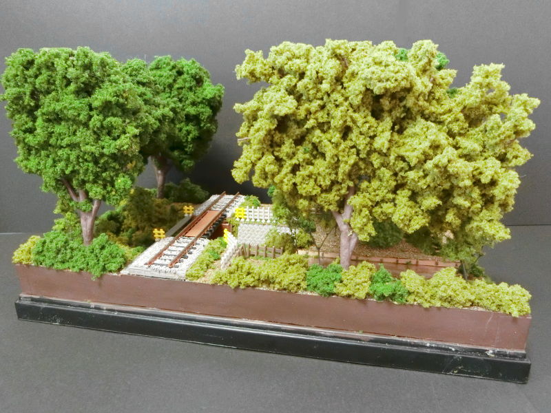 「玉川上水と西武線」ジオラマ全景 「玉川上水と西武線」ジオラマ全景