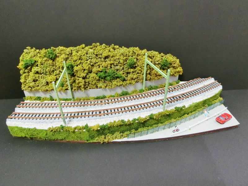 「京急線・金沢八景駅付近」ジオラマ全景 「京急線・金沢八景駅付近」ジオラマ全景