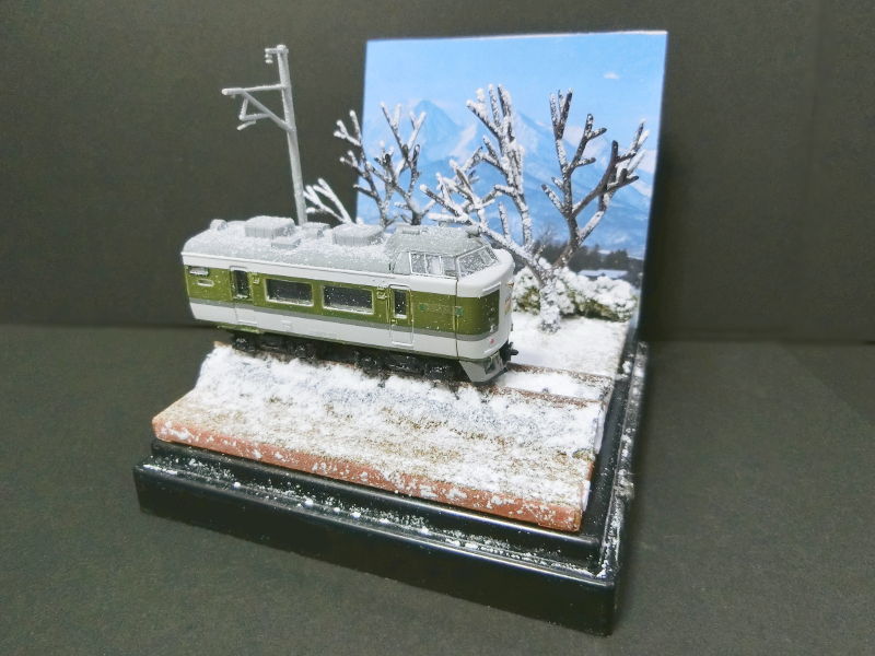 「JR信越本線・黒姫駅付近」ジオラマ全景 「JR信越本線・黒姫駅付近」ジオラマ全景