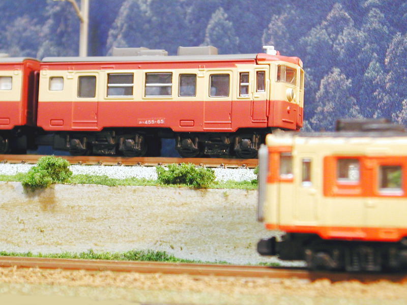 急行列車が峠を降りて来た★ 急行列車が峠を降りて来た★