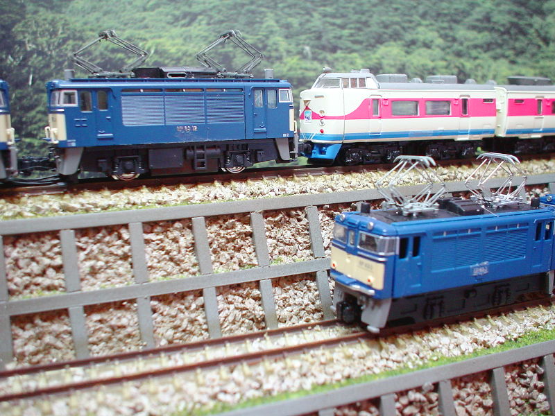 特急「白山」とEF63 特急「白山」とEF63