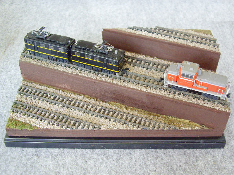 「車両展示台」ジオラマ全景 「車両展示台」ジオラマ全景