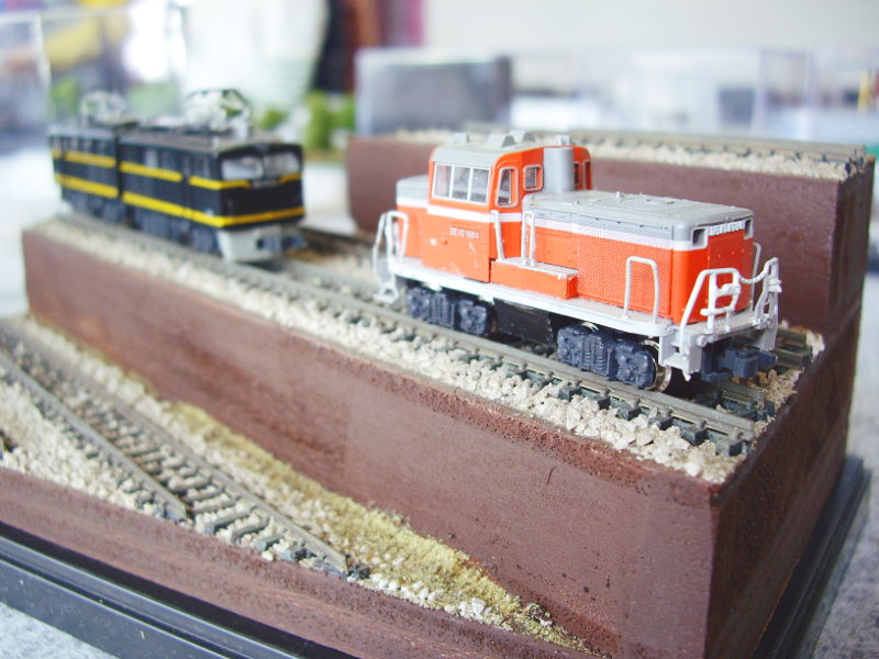 3両編成程度の展示に最適 3両編成程度の展示に最適