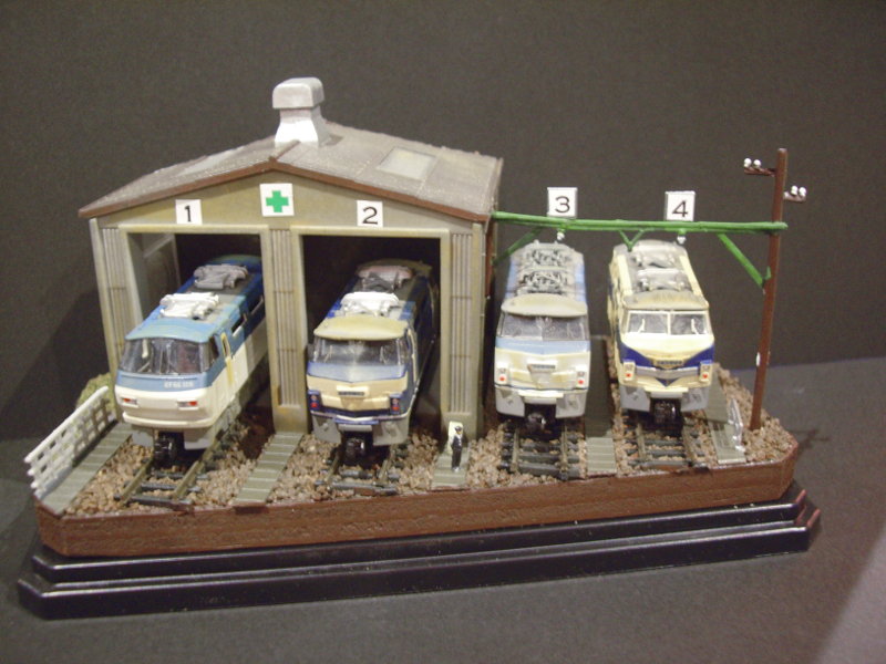 「吹田機関区」ジオラマ全景 「吹田機関区」ジオラマ全景