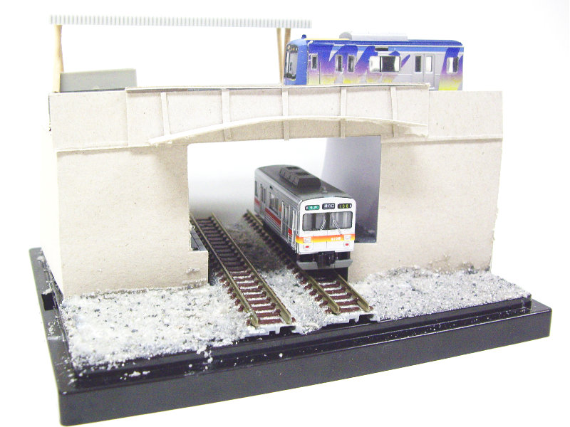 「東急・自由が丘駅」ジオラマ全景 「東急・自由が丘駅」ジオラマ全景