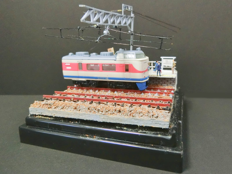 「JR信越本線・横川駅」ジオラマ全景 「JR信越本線・横川駅」ジオラマ全景