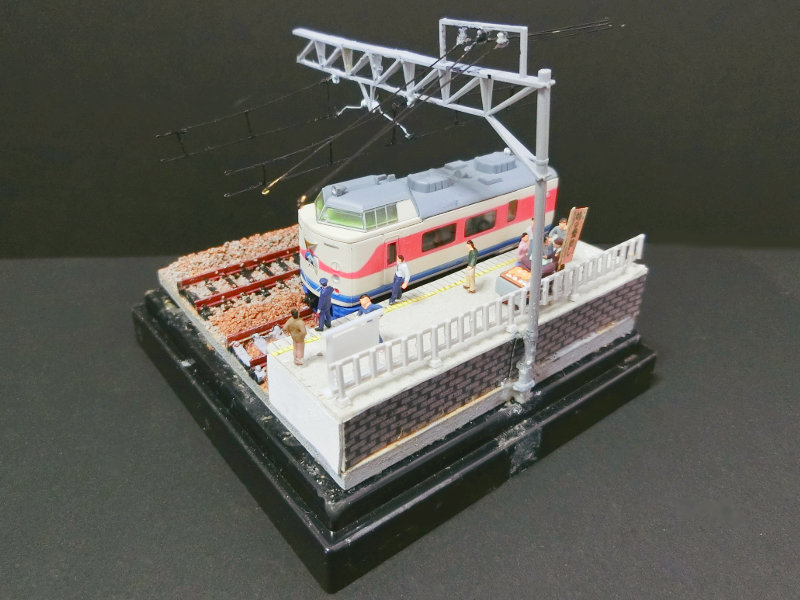 EF63を切り離した上野行き特急 EF63を切り離した上野行き特急