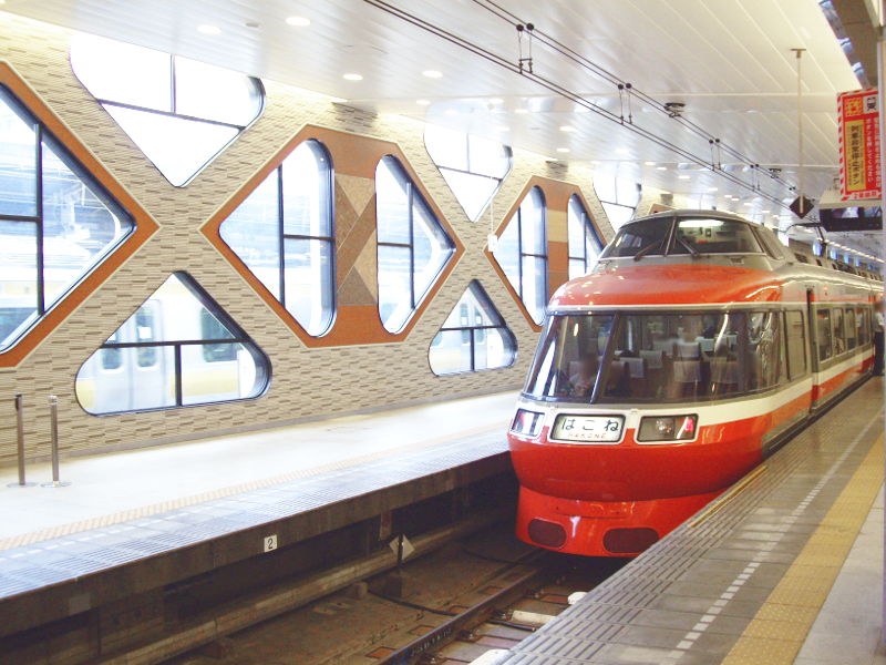 小田急新宿駅の実景 小田急新宿駅の実景