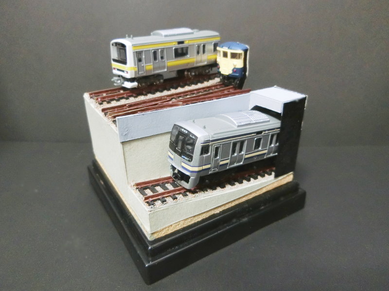 「JR総武線・両国付近」ジオラマ全景 「JR総武線・両国付近」ジオラマ全景