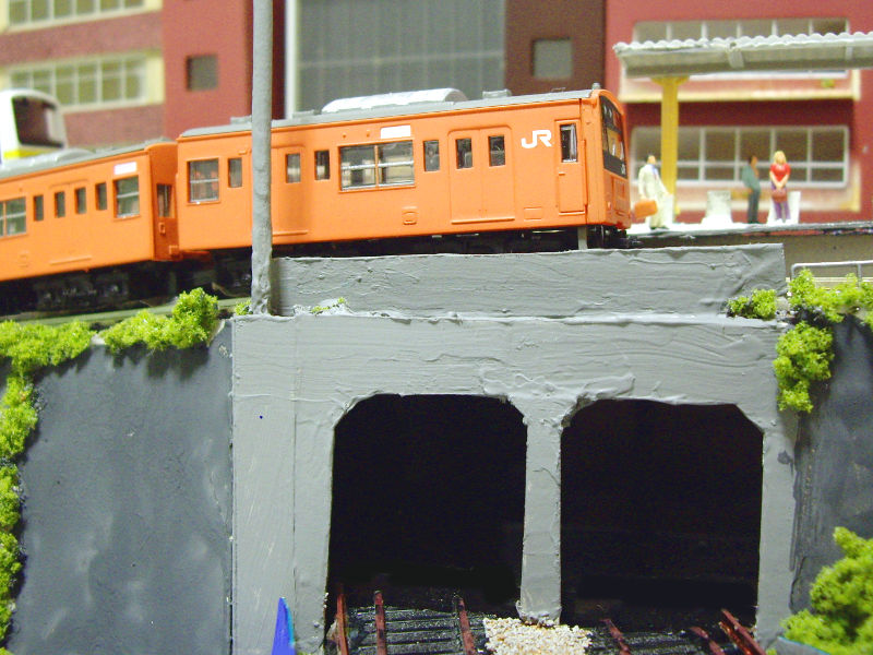 丸ノ内線のトンネル周りのアップ 丸ノ内線のトンネル周りのアップ