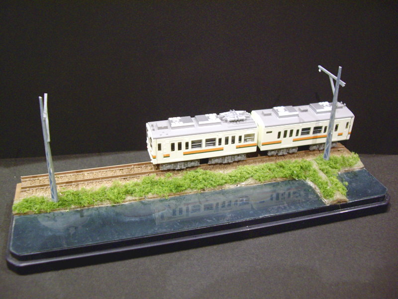 「伊那谷の初夏」ジオラマ全景 「伊那谷の初夏」ジオラマ全景