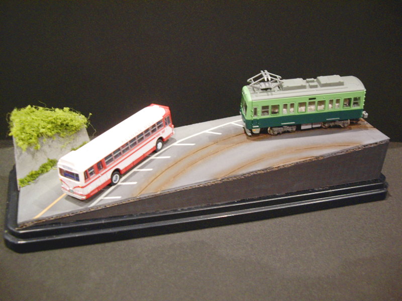 「京津線・蹴上駅」ジオラマ全景 「京津線・蹴上駅」ジオラマ全景