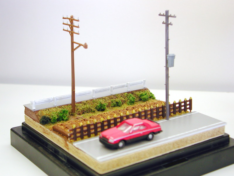 「国鉄・下河原線(廃止後)」ジオラマ全景 「国鉄・下河原線(廃止後)」ジオラマ全景