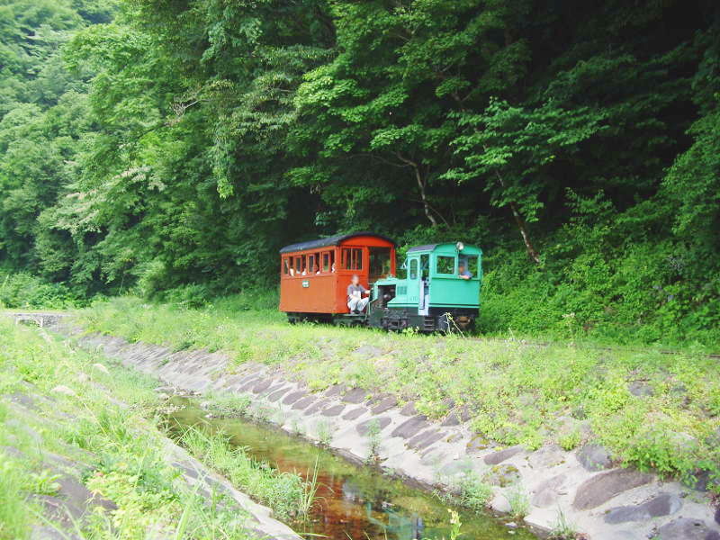 王滝森林鉄道は現在も不定期で運転中★ 王滝森林鉄道は現在も不定期で運転中★
