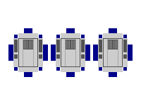 CU12形クーラーのペーパークラフトへ CU12形クーラーのペーパークラフトへ