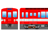 営団地下鉄丸ノ内線(その1)のペーパークラフトへ 営団地下鉄丸ノ内線(その1)のペーパークラフトへ