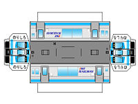 伊勢鉄道イセIII形のペーパークラフトへ 伊勢鉄道イセIII形のペーパークラフトへ