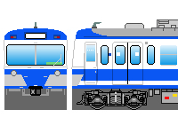 伊豆箱根鉄道1100系のペーパークラフトへ 伊豆箱根鉄道1100系のペーパークラフトへ