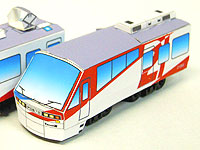 伊豆急行2100系(4次型)のペーパークラフトその1へ 伊豆急行2100系(4次型)のペーパークラフトその1へ