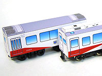 伊豆急行2100系(4次型)のペーパークラフトその2へ 伊豆急行2100系(4次型)のペーパークラフトその2へ