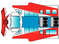 伊豆急行「アルファリゾート21」のペーパークラフトその1へ 伊豆急行「アルファリゾート21」のペーパークラフトその1へ