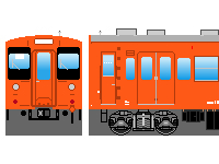 国鉄105系(その2・宇部・小野田・可部線)のペーパークラフトへ 国鉄105系(その2・宇部・小野田・可部線)のペーパークラフトへ