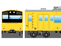 国鉄201系(その4)のペーパークラフトへ 国鉄201系(その4)のペーパークラフトへ