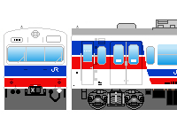 JR105系(その1)のペーパークラフトへ JR105系(その1)のペーパークラフトへ