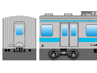 JR東日本205系(その6-2・京浜東北・根岸線)のペーパークラフトへ JR東日本205系(その6-2・京浜東北・根岸線)のペーパークラフトへ