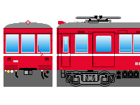 京急230形のペーパークラフトへ 京急230形のペーパークラフトへ