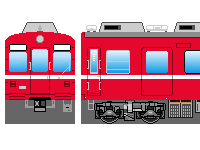 京急700形(その2)のペーパークラフトへ 京急700形(その2)のペーパークラフトへ