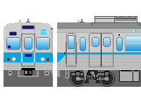 東京メトロ5000系(その1)のペーパークラフトへ 東京メトロ5000系(その1)のペーパークラフトへ