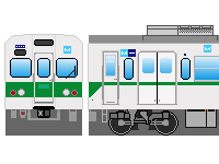 東京メトロ5000系(その5)のペーパークラフトへ 東京メトロ5000系(その5)のペーパークラフトへ