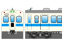 小田急1800形のペーパークラフトへ 小田急1800形のペーパークラフトへ