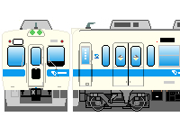 小田急5000形(その2)のペーパークラフトへ 小田急5000形(その2)のペーパークラフトへ
