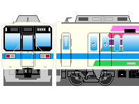 小田急8000形(その5)のペーパークラフトへ 小田急8000形(その5)のペーパークラフトへ