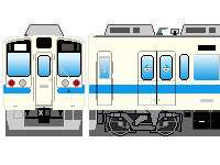 小田急9000形(その1)のペーパークラフトへ 小田急9000形(その1)のペーパークラフトへ