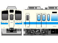 小田急9000形(その2)のペーパークラフトへ 小田急9000形(その2)のペーパークラフトへ