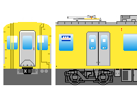 西武新2000系(その4)のペーパークラフトへ 西武新2000系(その4)のペーパークラフトへ